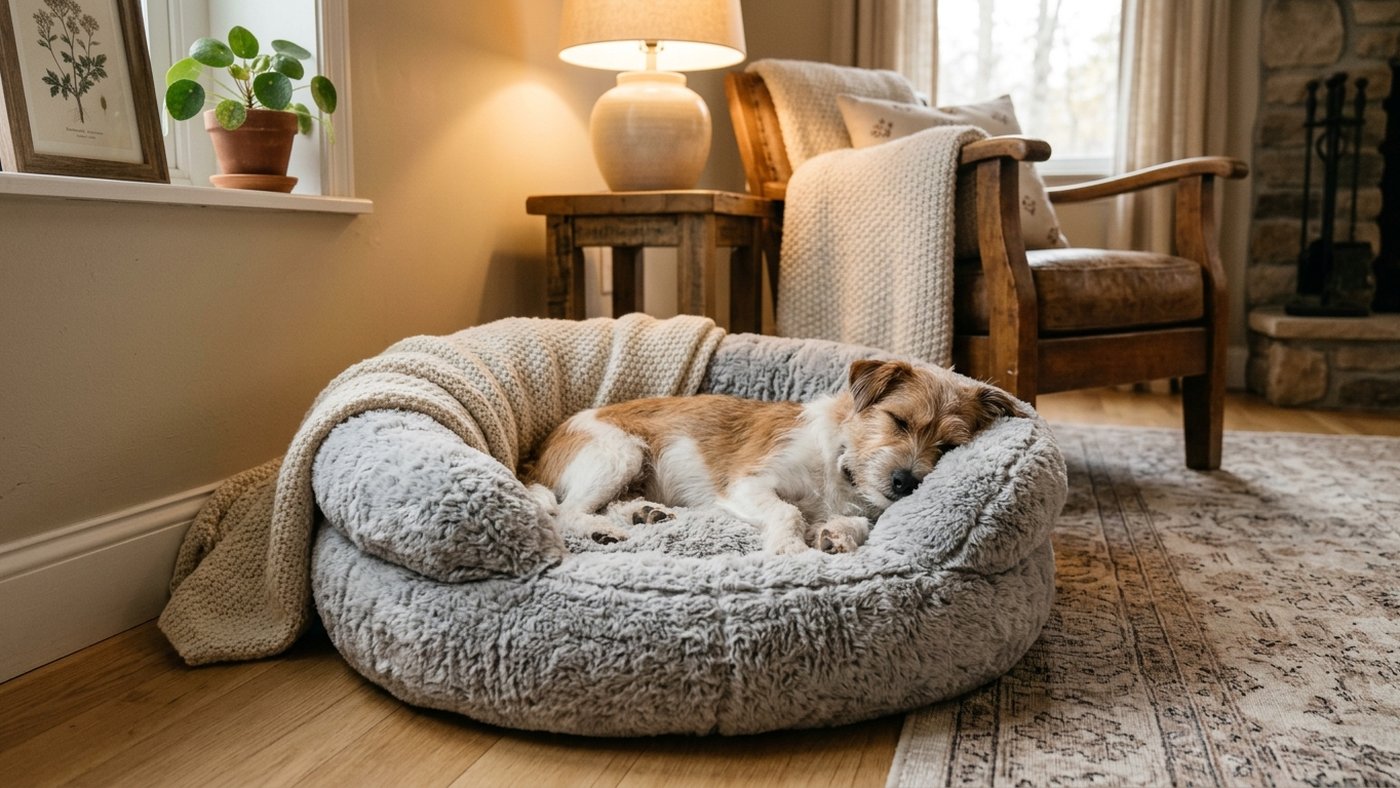 What Kind of Pet Bed is Best for an Anxious Dog? A Comfort Guide