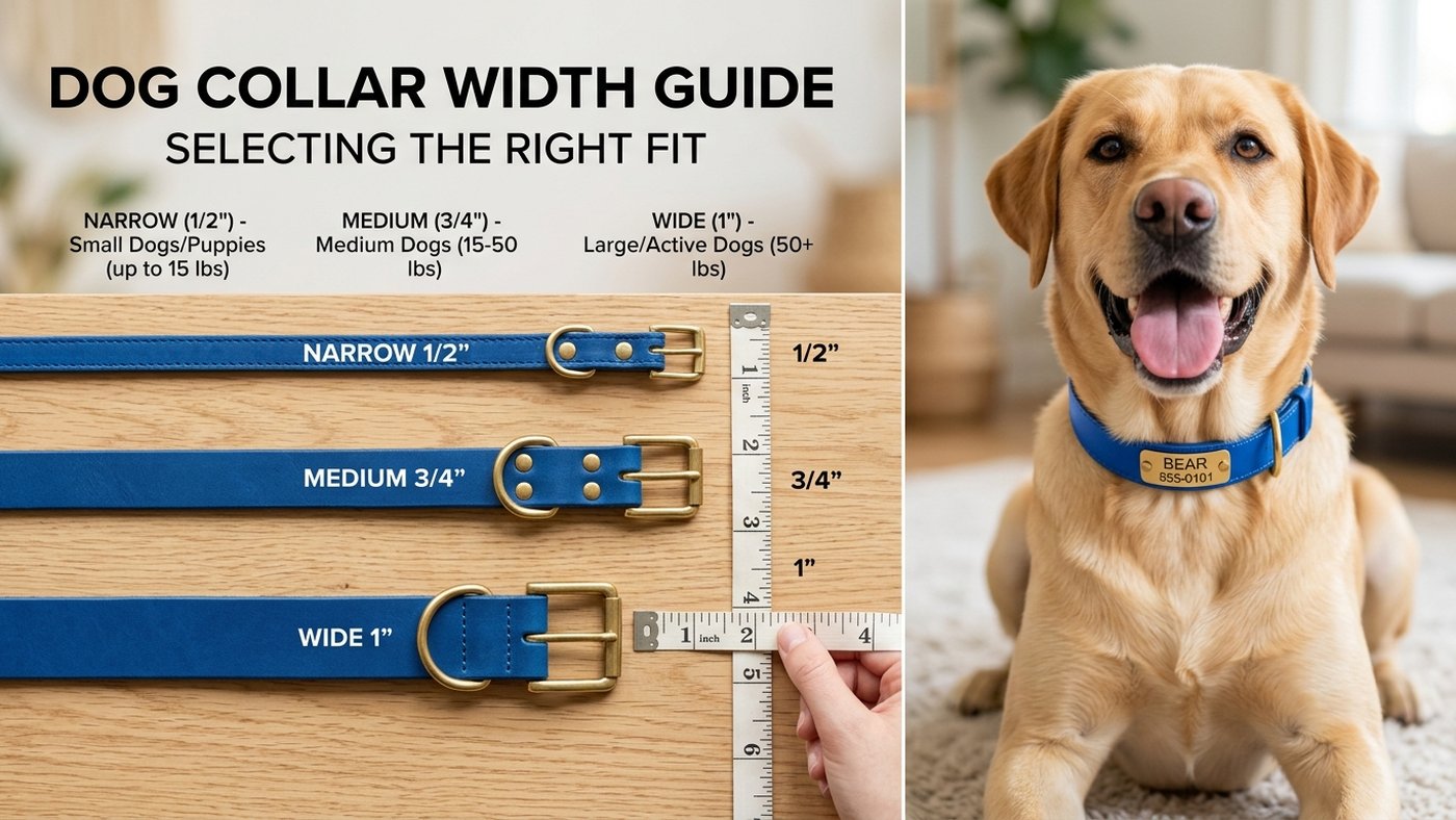 How to Choose the Right Size Collar for Your Dog: A Step-by-Step Guide