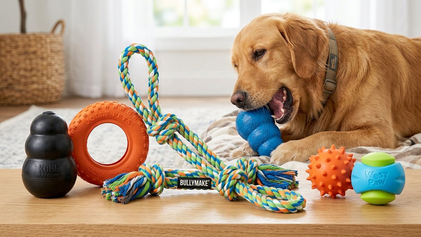 The Best Durable Dog Toys for Aggressive Chewers in 2025