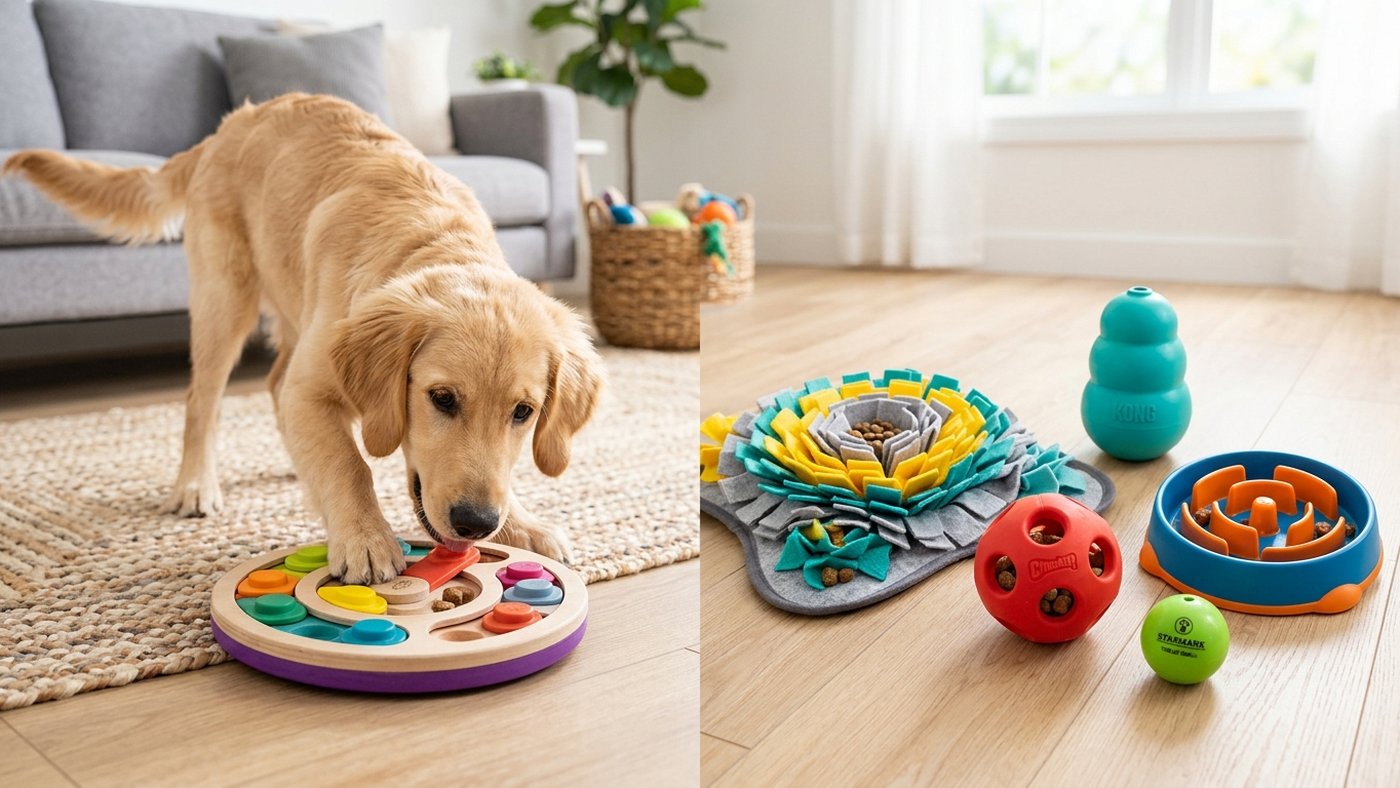 Top Interactive Dog Toys for Mental Stimulation and Boredom Busting