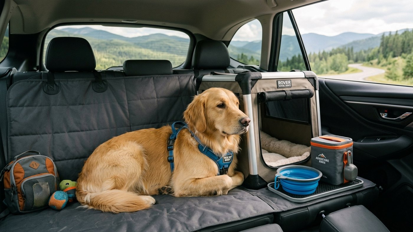 The Best Pet Travel Accessories for Long Trips and Adventures